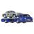 HOT WHEELS TRANSPORTATOR  MERCEDES-BENZ 55 BLAUES WUNDER CU MASINUTA MERCEDES-BENZ 300 SL SCARA 1:64 SuperHeroes ToysZone
