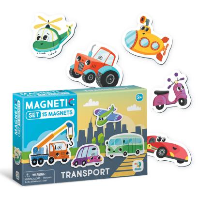 Set magneti - Mijloace de transport PlayLearn Toys