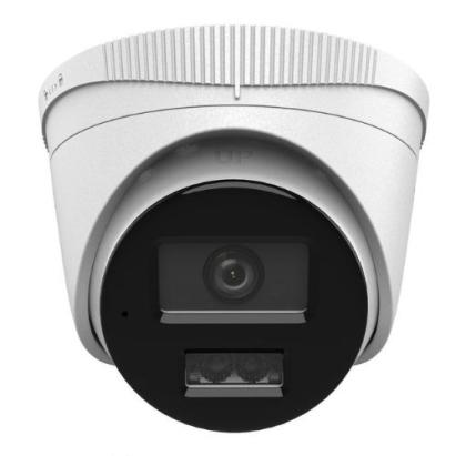 Camera IP HiLook 8MP, lentila 2.8mm, iluminare duala 30m, microfon, PoE, IP67 - IPC-T280HA-LU SafetyGuard Surveillance