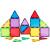 Set de constructie magnetic 3D - 20 piese PlayLearn Toys