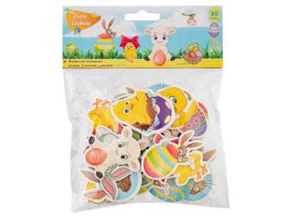 Set abtibilduri din spuma - Paste vesel PlayLearn Toys