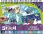 Carte de colorat & abtibilduri cu numere - Stitch PlayLearn Toys