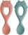 Set lingurite din silicon - Bufnita & vulpita PlayLearn Toys