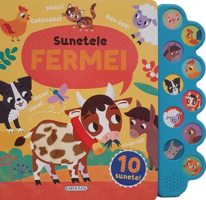 10 sunete - Sunetele fermei PlayLearn Toys