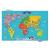 Puzzle magnetic - Harta lumii (118 piese) PlayLearn Toys