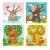 Puzzle 4 in 1 - Anotimpurile (12, 16, 20, 24 piese) PlayLearn Toys