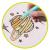 Carioci colorate reflectorizante PlayLearn Toys