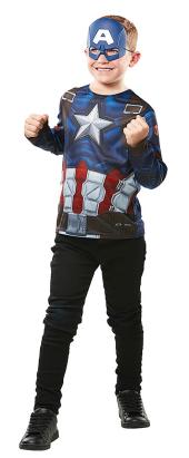 Set Captain America - Bluza & masca PlayLearn Toys