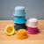 Set cupe de stivuit din silicon PlayLearn Toys