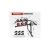 Suport auto pentru 3 biciclete, capacitate 58 kg, montaj rapid fara unelte Cod: BAG104 Automotive TrustedCars