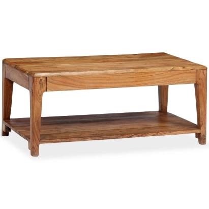 Măsuță de cafea din lemn masiv, 88x50x38 cm GartenMobel Dekor