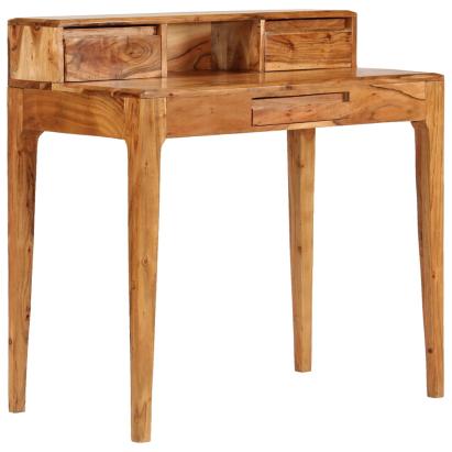 Birou de lucru cu sertare, lemn masiv, 88 x 50 x 90 cm GartenMobel Dekor