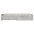 Cadru de pat cu sertare, gri beton, 140x190 cm, lemn prelucrat GartenMobel Dekor
