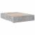Cadru de pat cu sertare, gri beton, 140x190 cm, lemn prelucrat GartenMobel Dekor