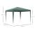 Pavilion pentru gradina/comercial, cadru otel, tesatura PE, pliabil, cu accesorii montare, verde, 2.93x2.93x2.52 m GartenVIP DiyLine