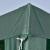 Pavilion pentru gradina/comercial, cadru otel, tesatura PE, pliabil, cu accesorii montare, verde, 2.93x2.93x2.52 m GartenVIP DiyLine