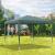 Pavilion pentru gradina/comercial, cadru otel, tesatura PE, pliabil, cu accesorii montare, verde, 2.93x2.93x2.52 m GartenVIP DiyLine