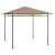 Pavilion, gri taupe, 3x3x2,7 m, 180 g/m² GartenMobel Dekor