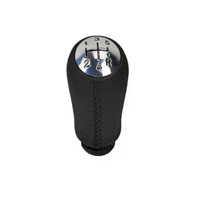 Maner schimbator imitatie piele compatibil Dacia Logan / Renault Megane / Clio cu 2 adaptoare pentru 5 si 6 viteze Cod: SC-54 Automotive TrustedCars