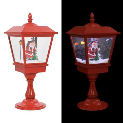 Lampă cu moș Crăciun cu piedestal, LED, 64 cm GartenMobel Dekor