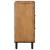 Sideboards 2 piese Marron 60x33x75 cm Lemn Masiv de Acacia GartenMobel Dekor