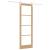 Ușă glisantă  cu set de hardware "ORKDAL" Lemn masiv & Sticlă, Ușă interioară  cu sticlă "ORKDAL" 78x232x4 cm Lemn masiv Pins GartenMobel Dekor