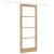 Ușă glisantă cu set de echipamente 'ORKDAL'Lemn solid & Sticlă,  Ușă interioară cu sticlă 'ORKDAL'83x202x4 cm Lemn solid de pin GartenMobel Dekor