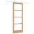 Ușă Glisantă  cu Set Hardware 'ORKDAL'Lemn Masiv & Geam, Ușă Interioară  cu Geam 'ORKDAL'78x202x4 cm Lemn Masiv de Pin GartenMobel Dekor