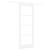Ușă Glisantă  cu Set de Accesorii 'ORKDAL'Alb MDF & Sticlă, Ușă Interioară  cu Sticlă 'ORKDAL'Alb 78x202x4 cm GartenMobel Dekor