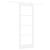 Ușă Glisantă  cu Set de Accesorii 'ORKDAL'Alb MDF & Sticlă, Ușă Interioară  cu Sticlă 'ORKDAL'Alb 78x202x4 cm GartenMobel Dekor