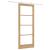 Set de uși glisante  cu hardware 83x202 cm Lemn masiv de pin, Ușă interioară  cu sticlă 'ORKDAL'83x202x4 cm Lemn masiv de pin GartenMobel Dekor