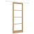 Ușă glisantă  cu set de hardware 83x211 cm lemn masiv de pin, Ușă de interior  cu sticlă 'ORKDAL'83x211x4 cm lemn masiv de pin GartenMobel Dekor