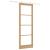 Ușa Glisantă  cu Set Hardware 83x232 cm Lemn Masiv Pin, Ușa Interioară  cu Sticlă 'ORKDAL'83x232x4 cm Lemn Masiv Pin GartenMobel Dekor