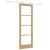 Ușă glisantă  cu set de accesorii 73.5x211 cm din lemn masiv de pin, Ușă interioară cu sticlă 'ORKDAL'73.5x211x4 cm din lemn masiv de pin GartenMobel Dekor