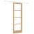 Ușă glisantă  cu set de accesorii 73.5x211 cm din lemn masiv de pin, Ușă interioară cu sticlă 'ORKDAL'73.5x211x4 cm din lemn masiv de pin GartenMobel Dekor