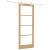 Set de uși glisante  cu hardware 83x211 cm din lemn masiv de pin, Ușă interioară  cu sticlă 'ORKDAL'83x211x4 cm din lemn masiv de pin GartenMobel Dekor