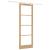 Set Ușă Glisantă cu Hardware 83x232 cm Lemn Masiv Pin, Ușă Interioară cu Sticlă 'ORKDAL'83x232x4 cm Lemn Masiv Pin GartenMobel Dekor
