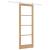 Set Ușă Glisantă  cu Accesorii 78x211 cm Lemn Masiv din Pin, Ușă Interioară  cu Sticlă 'ORKDAL'78x211x4 cm Lemn Masiv din Pin GartenMobel Dekor