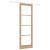 Ușă glisantă  cu kit hardware 78x232 cm Lemn masiv Pin, Ușă interioară  cu sticlă 'ORKDAL'78x232x4 cm Lemn masiv Pin GartenMobel Dekor