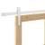 Set de uși glisante  cu accesorii 86x211 cm din lemn masiv de pin, Ușă interioară  cu sticlă 'ORKDAL'86x211x4 cm din lemn masiv de pin GartenMobel Dekor