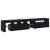 Cabinete pentru TV  2 buc cu Lumini LED Stejar Negru Lemn Prelucrat, Stand pentru TV  cu Lumini LED - Stejar Negru - 75x35x40 cm - Fabricat din Lemn Prelucrat GartenMobel Dekor