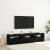 Cabinete TV  2 pcs cu lumini LED Stejar negru Lemn prelucrat, Suport TV  Stejar negru cu lumini LED, 60x35x40 cm, din lemn prelucrat GartenMobel Dekor