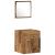 Set mobilier baie 3 piese lemn vechi GartenMobel Dekor