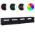 Set Cabinet TV  3 Piese cu Luminile LED Stejar Negru Lemn Stratificat, Cabinete TV  2 piese cu Luminile LED Stejar Negru 60x35x40 cm Lemn Stratificat GartenMobel Dekor