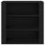 Highboard din stejar negru din lemn stratificat GartenMobel Dekor