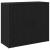 Highboard din stejar negru din lemn stratificat GartenMobel Dekor