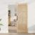 Ușa Glisantă  cu Set de Accesorii 78x202 cm din Lemn Masiv de Pin, Ușa Interioară  'ORKDAL'78x202x4 cm din Lemn Masiv de Pin GartenMobel Dekor