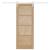 Ușa Glisantă  cu Set de Accesorii 78x202 cm din Lemn Masiv de Pin, Ușa Interioară  'ORKDAL'78x202x4 cm din Lemn Masiv de Pin GartenMobel Dekor