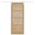 Ușă Glisantă cu Set de Accesorii 83x202 cm Lemn Masiv de Pin,  Ușă Interioară 'ORKDAL'83x202x4 cm Lemn Masiv de Pin GartenMobel Dekor