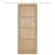 Ușă glisantă  cu set de accesorii 78x202 cm Lemn masiv de pin, Ușă interioară  "ORKDAL" 78x202x4 cm Lemn masiv de pin GartenMobel Dekor